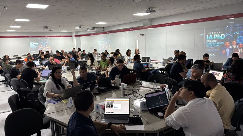 Imersão IA PhD lota UNIMA Afya em Maceió e empresas saem com seus próprios Funcionários Agênticos